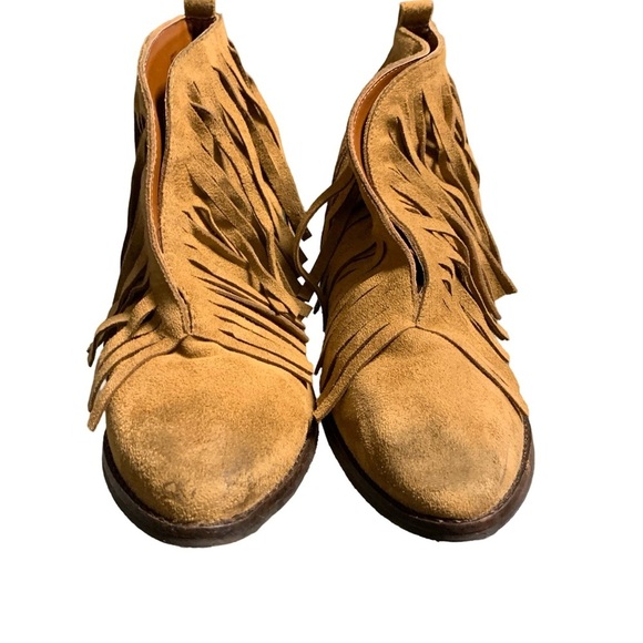Coconuts by Matisse Suede Fringe Booties - Picture 3 of 7